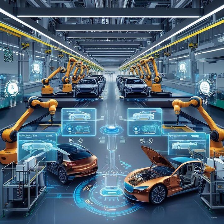 Digital Twin Technology for Automotive Plants Guide to Simulation and Production Planning
