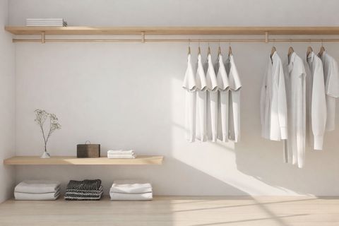 Minimalist Clothes Hanging Frames Explanation for Clean and Efficient Layouts